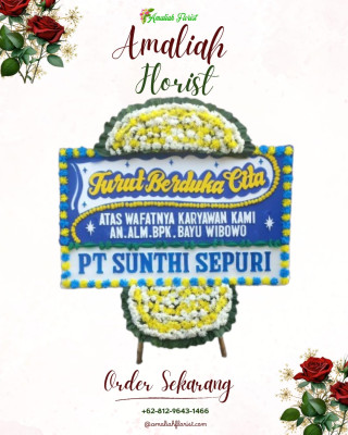 Papan Bunga Duka di Mongondow