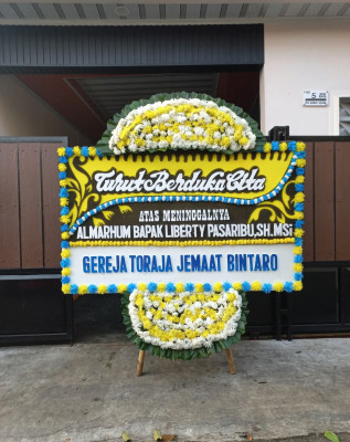 Papan Bunga Duka di Mongondow