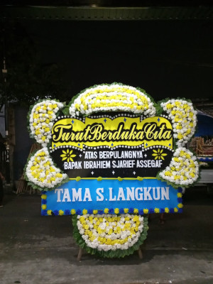 Papan Bunga Duka di Mongondow
